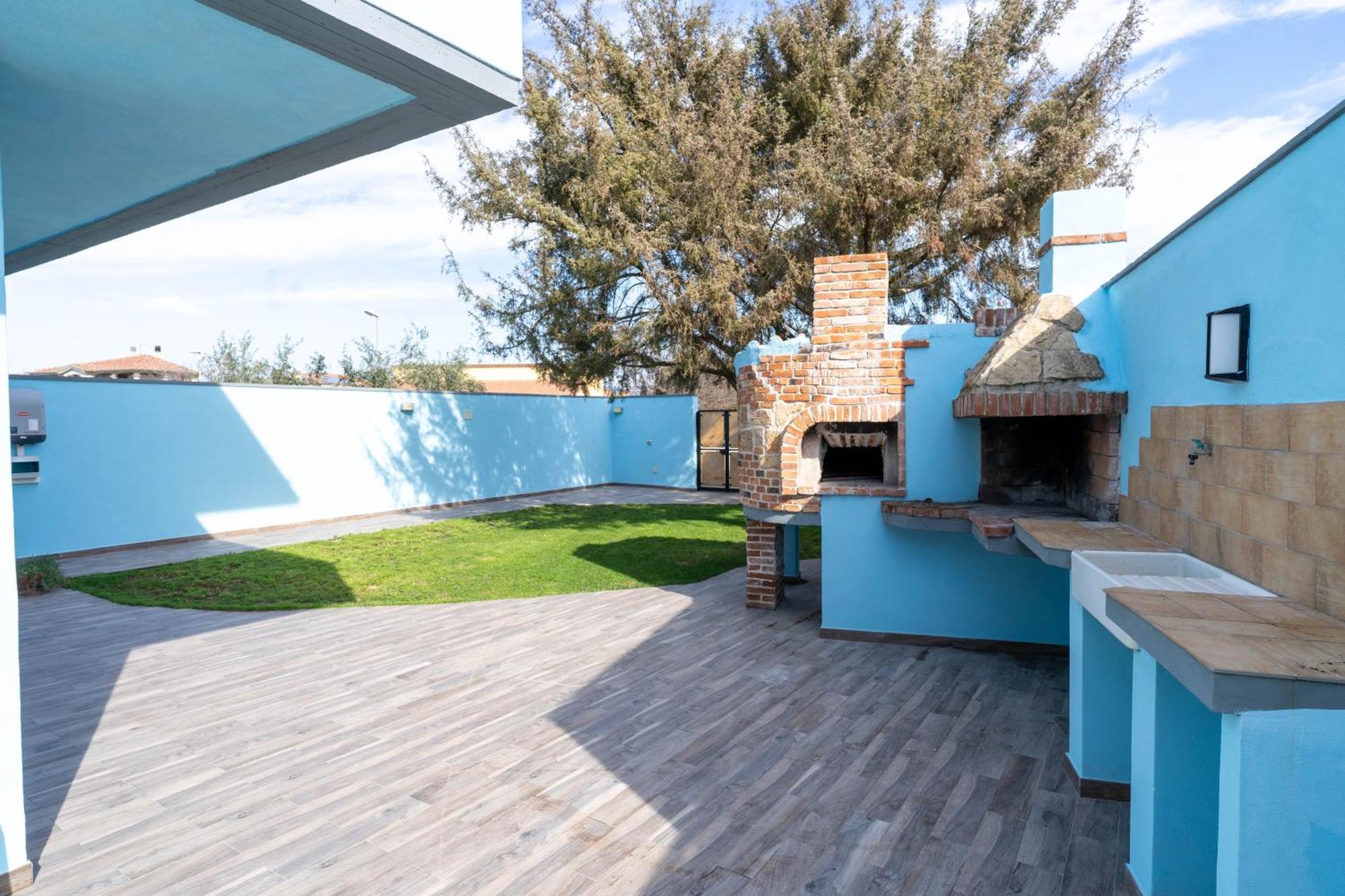 Casa Cao Appartamento "L'Ulivo" Nurachi Buitenkant foto