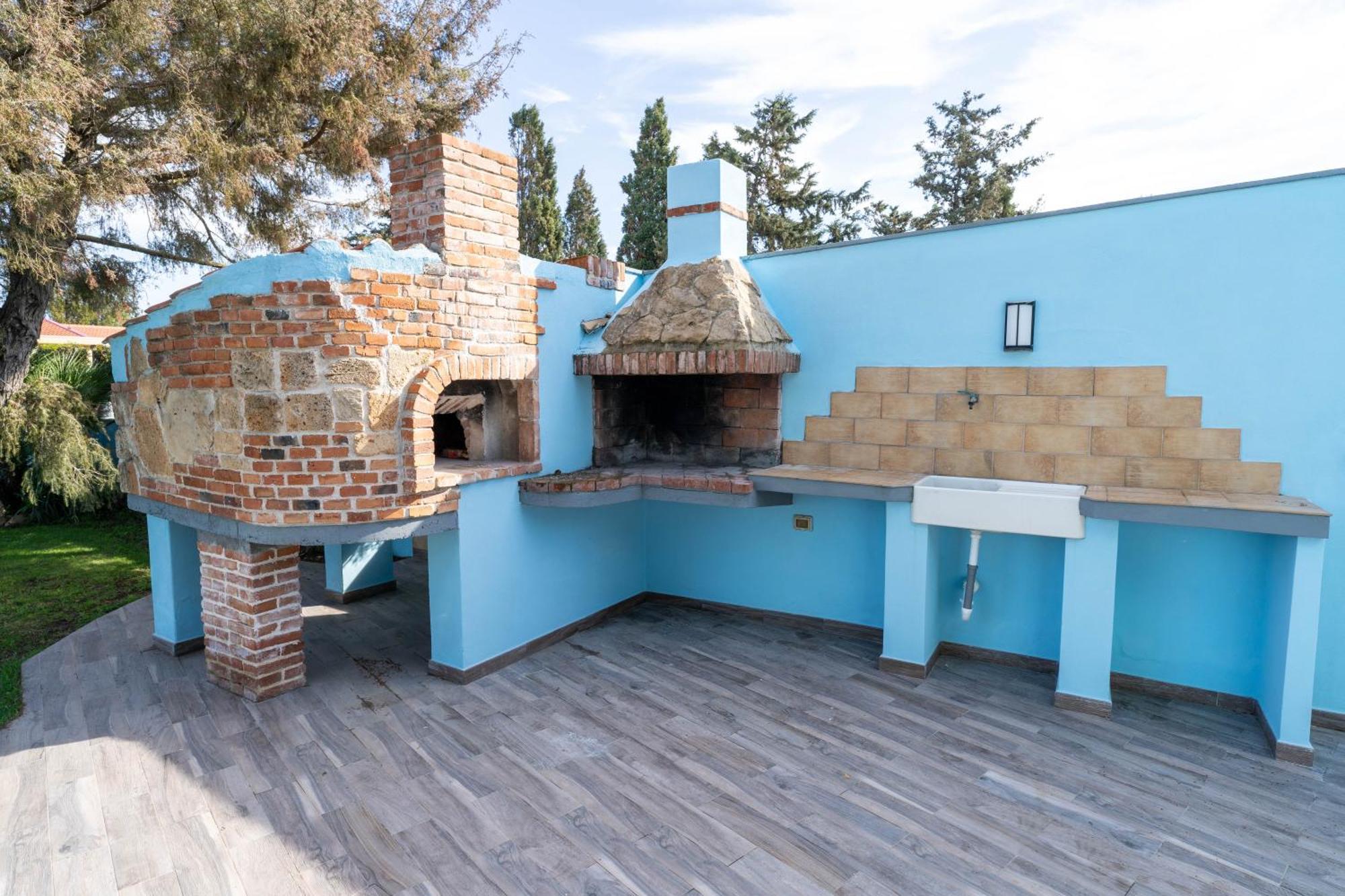 Casa Cao Appartamento "L'Ulivo" Nurachi Buitenkant foto